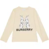 Burberry Kids Hare Tee Long Sleeve (Toddler/Little Kids/Big Kids) | Shirts & Tops