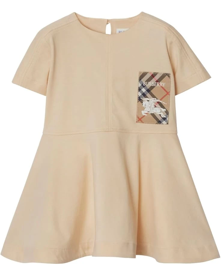Burberry Kids Riley EKD Label Dress (Toddler/Little Kid/Big Kid) | Dresses 4 Burberry Kids Riley EKD Label Dress (Toddler/Little Kid/Big Kid) | Dresses - Image 4