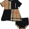 Burberry Kids Elena Check (Infant) | Dresses