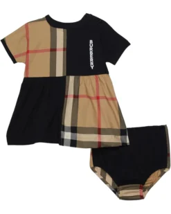 Burberry Kids Elena Check (Infant) | Dresses