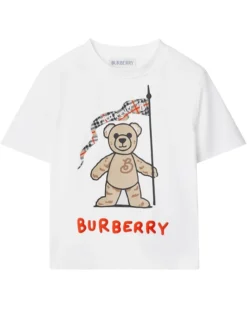Burberry Kids Cedar Bear Flag T-Shirt (Toddler/Little Kid/Big Kid) | Shirts & Tops