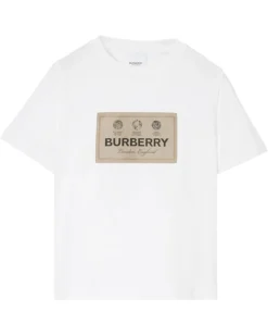 Burberry Kids Cedar Twill LBL (Toddler/Little Kids/Big Kids) | Shirts & Tops