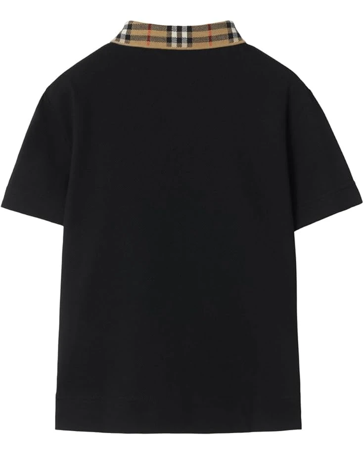 Burberry Kids Johane Check Collar Polo Shirt (Toddler/Little Kid/Big Kid) | Shirts & Tops 2 Burberry Kids Johane Check Collar Polo Shirt (Toddler/Little Kid/Big Kid) | Shirts & Tops - Image 2