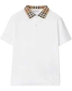 Burberry Kids Johane Check Collar Polo Shirt (Toddler/Little Kid/Big Kid) | Shirts & Tops 7 Burberry Kids Johane Check Collar Polo Shirt (Toddler/Little Kid/Big Kid) | Shirts & Tops -Fashion For Every 51raw wS1eL. AC SR736920