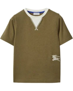 Burberry Kids Cedar Check Box EKD T-Shirt (Toddler/Little Kid/Big Kid) | Shirts & Tops
