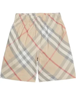 Burberry Kids Fabian Check Shorts (Little Kid/Big Kid)