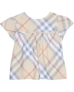 Burberry Kids Zoey Check Blouse (Little Kid/Big Kid) | Shirts & Tops