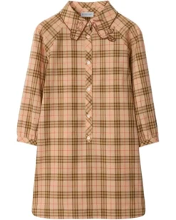 Burberry Kids Elodie Check Dress (Toddler/Little Kid/Big Kid) | Dresses