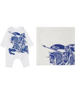 Burberry Kids Casey EKD Overalls (Infant) | Baby One Pieces