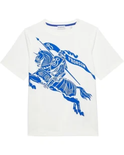 Burberry Kids Cedar Knight EKD T-Shirt (Little Kid/Big Kid) | Shirts & Tops