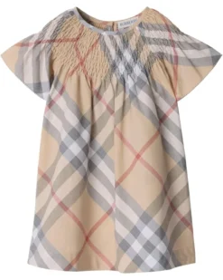 Burberry Kids Cali Check Dress (Toddler/Little Kid/Big Kid) | Dresses