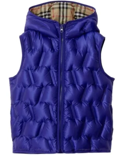 Burberry Kids Noah Gilet (Toddler/Little Kid/Big Kid) | Coats & Outerwear