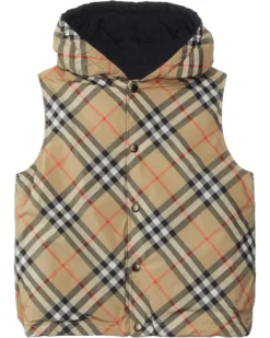 Burberry Kids Slade Quilted Jacket (Toddler/Little Kid/Big Kid) | Coats & Outerwear