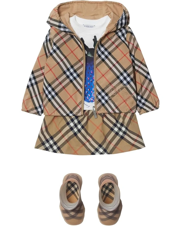 Burberry Kids Rufus Check Jacket (Infant/Toddler) | Coats & Outerwear 4 Burberry Kids Rufus Check Jacket (Infant/Toddler) | Coats & Outerwear - Image 4