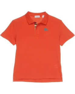 Burberry Kids Johane EKD Check Polo Shirt (Toddler/Little Kid/Big Kid) | Shirts & Tops