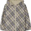 Burberry Kids Rufus Check Jacket (Little Kid/Big Kid) | Coats & Outerwear