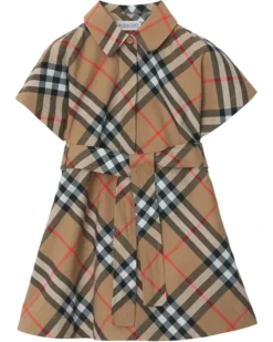 Burberry Kids Giulietta Check Dress (Infant/Toddler) | Dresses