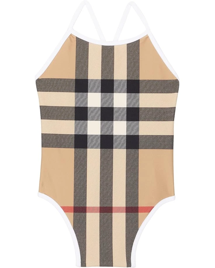 Burberry Kids Mini Sandie Check One-Piece Swimsuit (Infant/Toddler) | Swimwear 1 Burberry Kids Mini Sandie Check One-Piece Swimsuit (Infant/Toddler) | Swimwear
