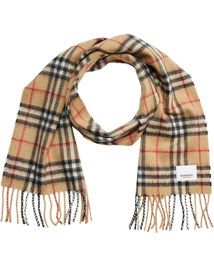 Burberry Kids Vintage Check Cash Scarf (Little Kids/Big Kids) | Scarves 1 Burberry Kids Vintage Check Cash Scarf (Little Kids/Big Kids) | Scarves