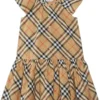 Burberry Kids Talley Check Dress (Toddler/Little Kid/Big Kid) | Dresses