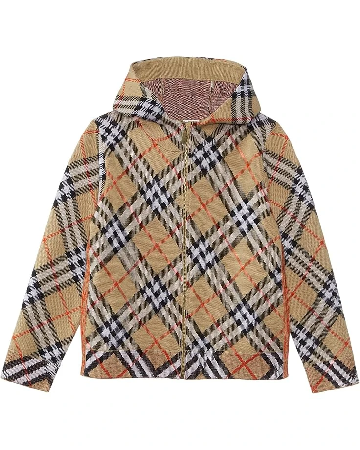 Burberry Kids Jimmy Check Sweater (Toddler/Little Kid/Big Kid) | Sweaters 1 Burberry Kids Jimmy Check Sweater (Toddler/Little Kid/Big Kid) | Sweaters