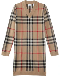 Burberry Kids Bianca Check (Toddler/Little Kids/Big Kids) | Dresses