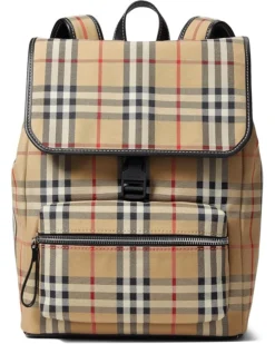 Burberry Kids Dewey Check Leather | Backpacks